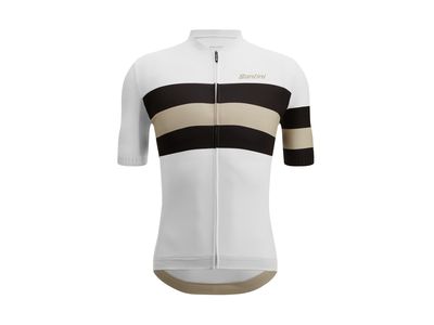 Santini Eco Sleek Bengal jersey, white