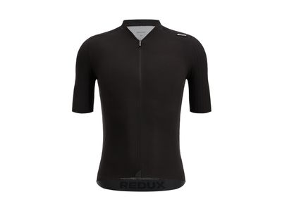 Koszulka rowerowa Santini Redux Speed ​​czarna