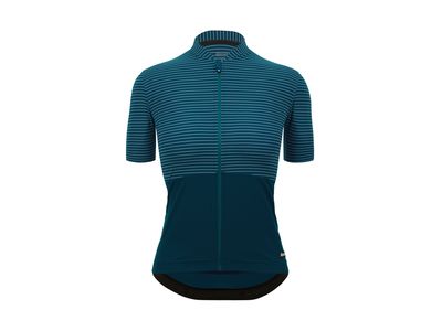 Santini Colore Riga women&#39;s jersey, teal/blue