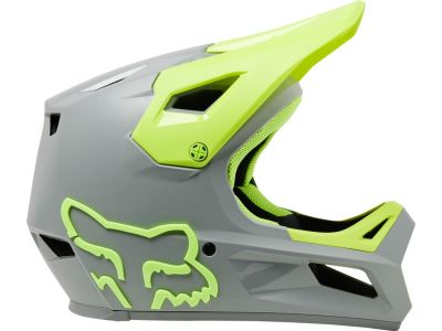 Fox Rampage Ceshyn Ce/Cpsc downhill helmet, gray