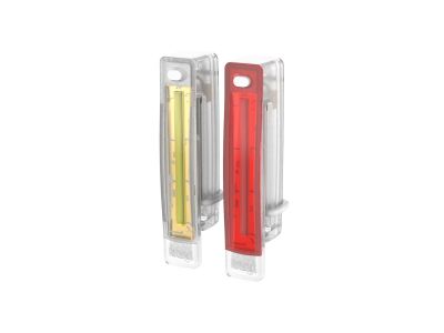 Knog Plus Free flasher set, translucent