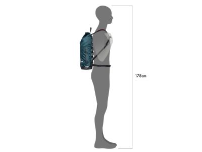 ORTLIEB Commuter Daypack backpack 21 l, petrol