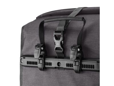 ORTLIEB Back-Roller Plus Gepäckträgertasche hinten, QL2.1, 40 l, Paar, grau