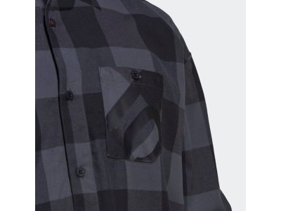 Five Ten FLANNEL-Hemd, grau/schwarz