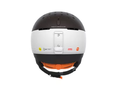 POC Meninx RS MIPS Helmet, Hydrogen White/Axinite Brown Matt XLX