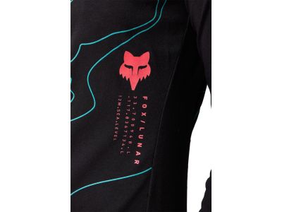 Damska koszulka rowerowa Fox Ranger Mid Lunar czarna