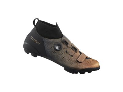 Shimano SHRX801R cycling shoes, gold
