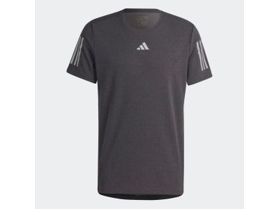 adidas Own The Run T-Shirt, schwarz meliert