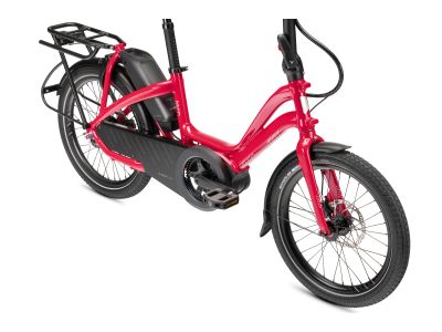 Bicicleta electrica Tern NBD S5i 20, rosie