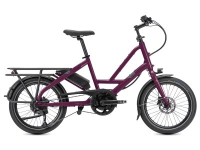 Tern Quick Haul P9 20 electric bike, purple