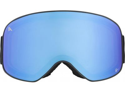 ALPINA SLOPE glasses, matte black/Q-LITE blue