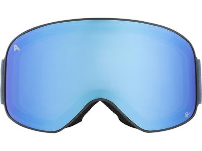ALPINA SLOPE Brille, schwarz/Q-LITE blau
