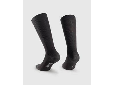 ASSOS Assosoires Trail ponožky, čierna