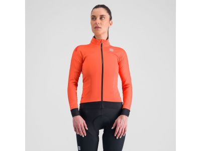 Sportful FIANDRE PRO dámská bunda, červená/grepfruit