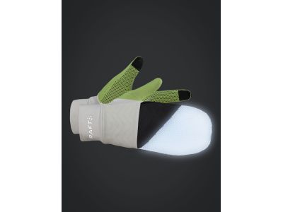 Craft ADV Lumen Hybri gloves, white