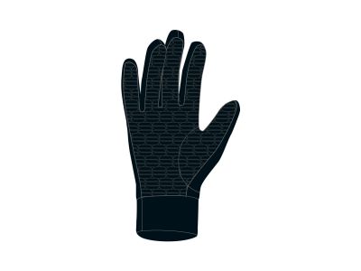 Sportowe rękawiczki LYCRA CHICCO w kolorze czarnym