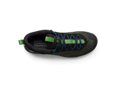 Black Diamond MISSION LEATHER LOW WP APPROACH shoes, Cypress-Black