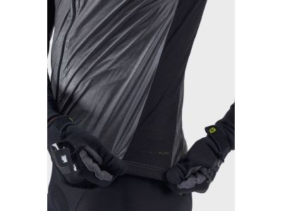 ALÉ GUSCIO BLACK REFLECTIVE vest, black