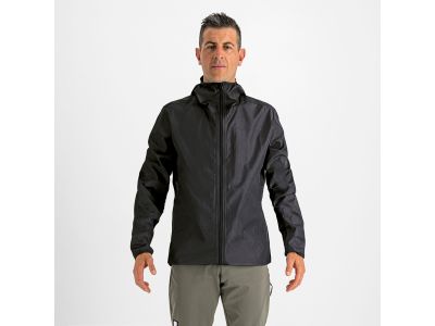 Sportos XPLORE HARDSHELL kabát, fekete