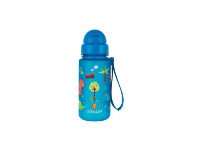LittleLife Water 400 ml, dětská láhev, dinosaur