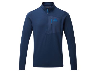 Mountain Equipment Lumiko Zip T sweatshirt, medieval blue