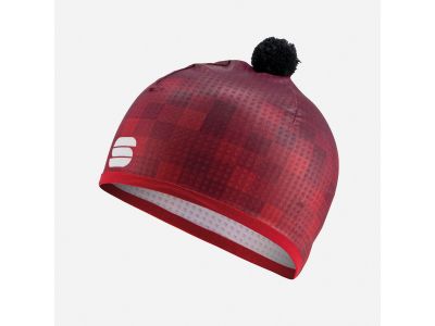 Sportful SQUADRA LIGHT cap, burgundy/dark pink