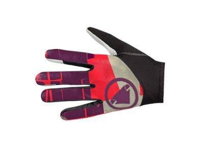 Endura Hummvee Lite Icon LTD gloves, pomegranate