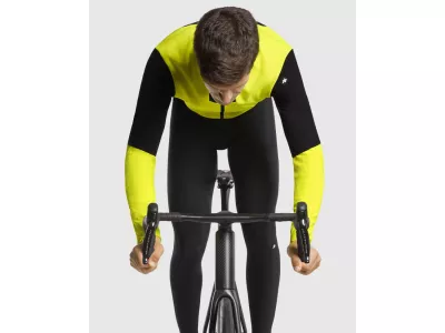 ASSOS Equipe R HABU S9 kabát, fluo sárga