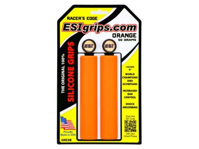 Manșoane ESI Grips Racer's Edge, portocalii