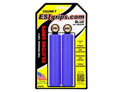 ESI Grips Chunky Classic gripy, 60 g, niebieskie