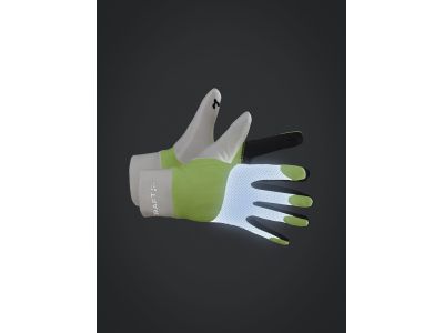 CRAFT ADV Lumen Fleece gloves, white