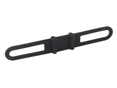 FORCE rubber headlight holder, black