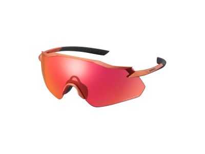 Shimano EQUINOX4 brýle, metalická oranžová/Ridescape Road