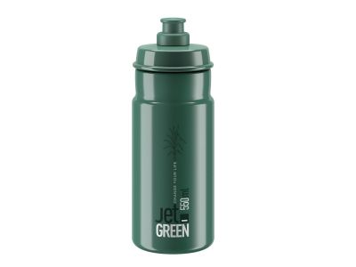 Elite JET GREEN fľaša, 550 ml, tmavozelená