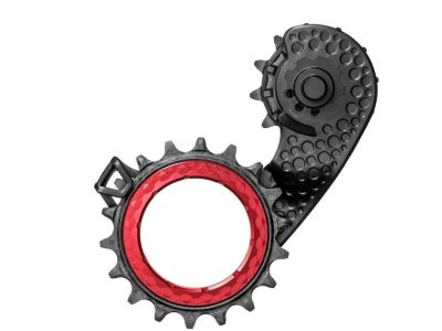 absoluteBLACK Carbon Ceramic OSPW pulley set, red