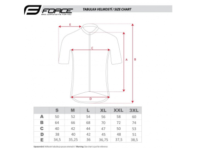 FORCE Points jersey, red/black