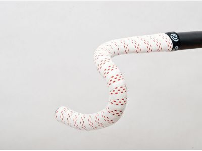 BikeRibbon Drops Lenkerband, weiß/rot