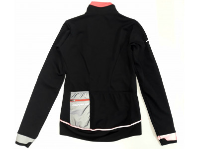 Pinarello Elite women's jacket, black/coral