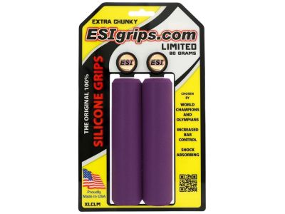 ESI grips EXTRA Chunky gripy, 80 g, purpurová