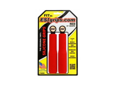 ESI Grips Fit SG grips, 57 g, red