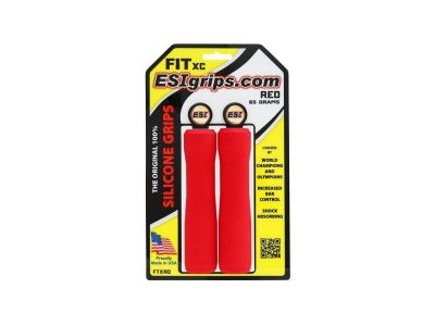 ESI grips Fit XC grips, 65 g, red