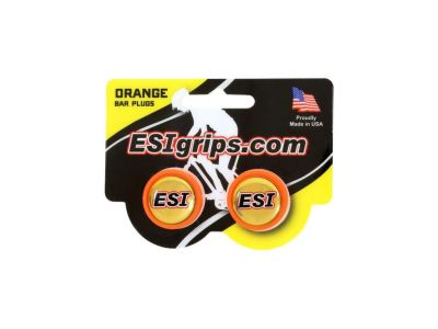 ESI Grips handlebar ends, orange