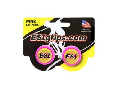 ESI grips handlebar ends, pink
