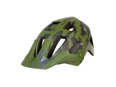 Endura SingleTrack helmet, tinted olive