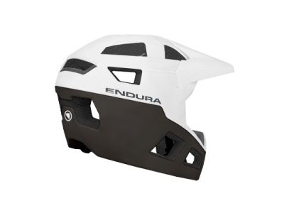Endura SingleTrack Full Face helmet, white