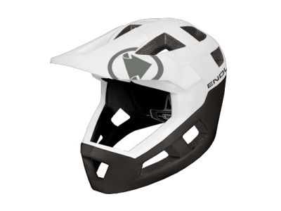 Endura SingleTrack Full Face helmet, white