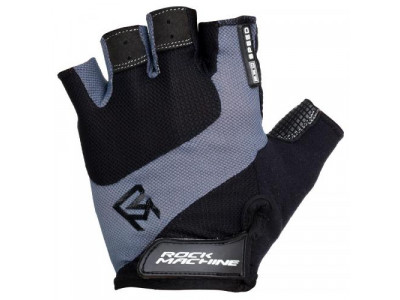 Rock Machine cycling gloves ROCK MACHINE ProSpeed grey/black