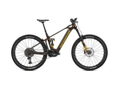 Mondraker Crafty Carbon XR LTD 29 electric bike, gloss amber carbon/matte amber carbon/yellow