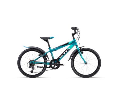 CTM SCOOBY 2.0 20 detský bicykel, tmavá tyrkysová