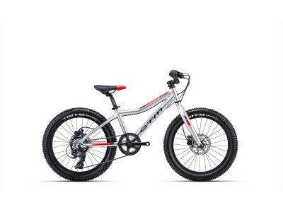 CTM JERRY 3.0 20 children&amp;#39;s bike, silver/red